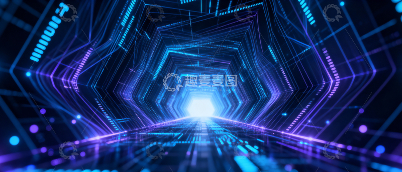 高清大图下载【趣麦麦图】主视觉KV背景_宽屏095