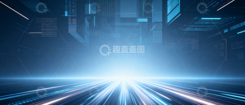 高清大图下载【趣麦麦图】主视觉KV背景_宽屏128