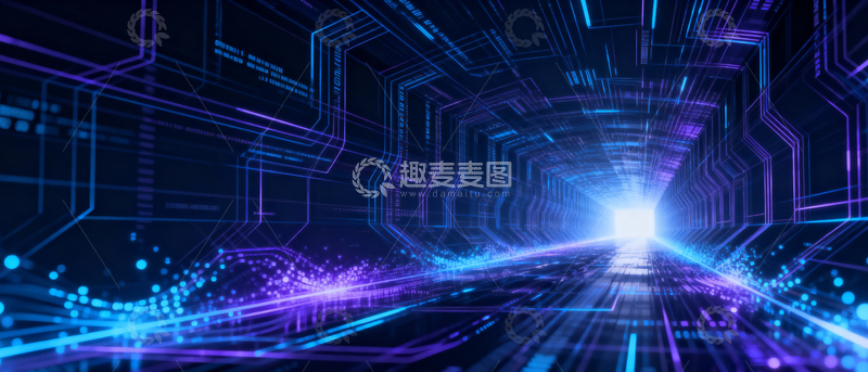 高清大图下载【趣麦麦图】主视觉KV背景_宽屏097