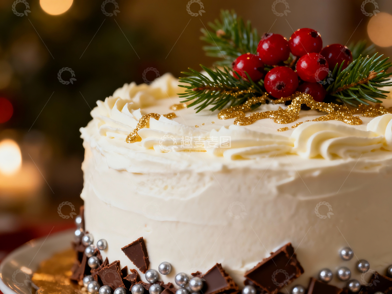 源文件下载【趣麦麦图】圣诞主题蛋糕摄影4