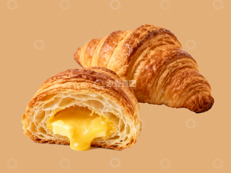 源文件下载【趣麦麦图】暴浆蛋黄酱牛角包3