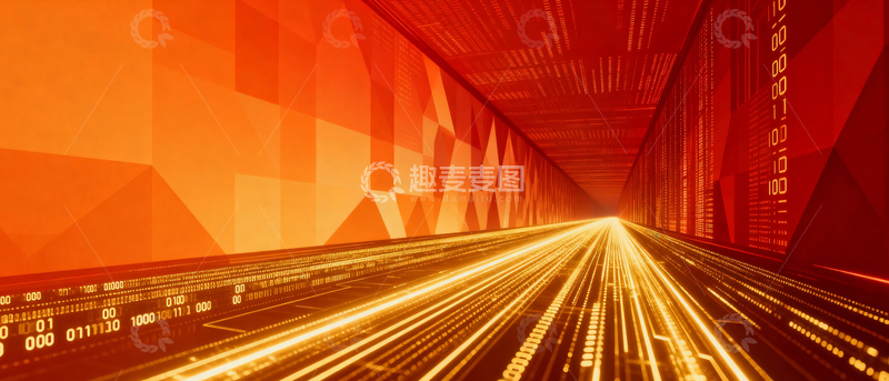 高清大图下载【趣麦麦图】主视觉KV背景_宽屏081