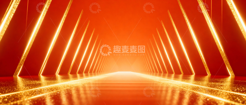 高清大图下载【趣麦麦图】主视觉KV背景_宽屏093