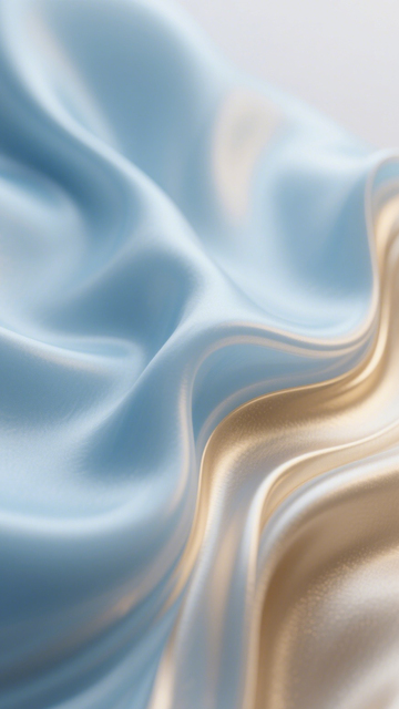 蓝金缎面奢华质感2