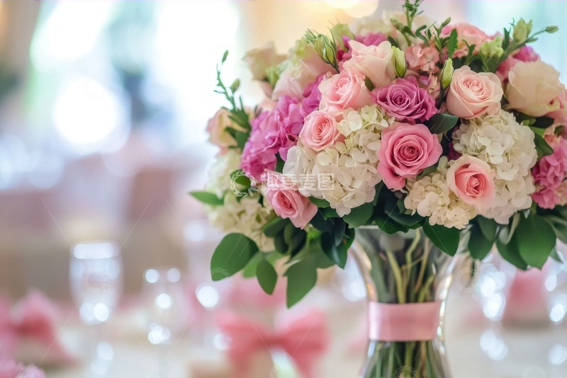 高清大图下载【趣麦麦图】一束手捧花花卉花束