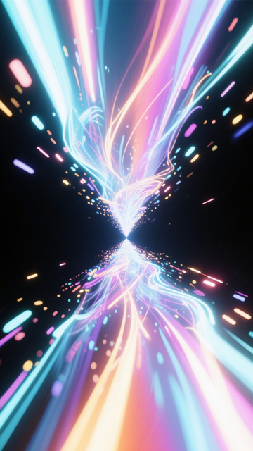 炫彩光轨梦幻氛围1