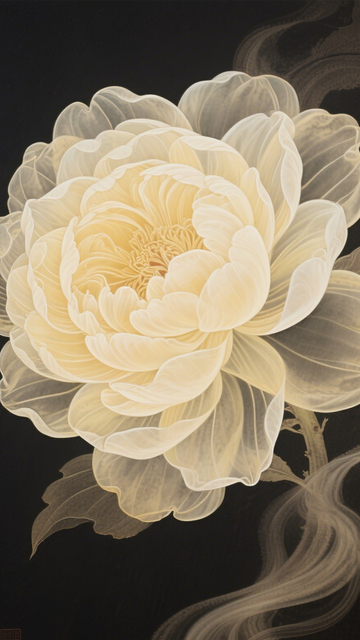 黑金牡丹国风奢华3