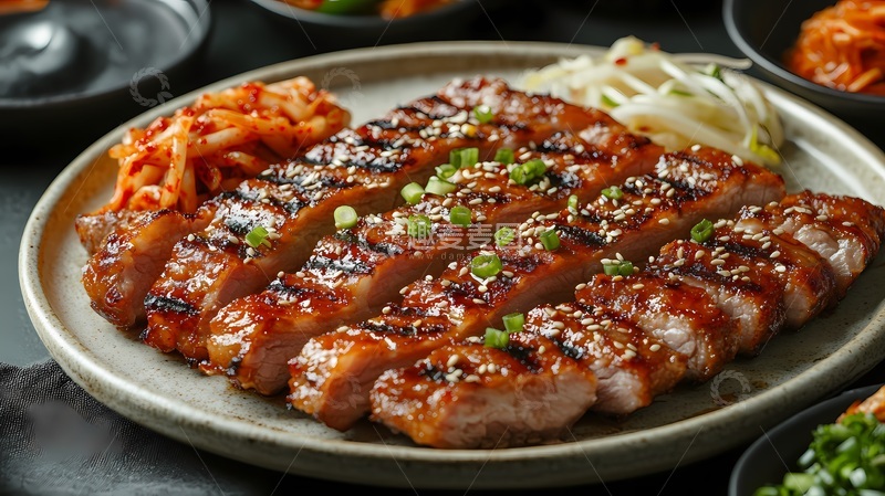 高清大图下载【趣麦麦图】日式烤肉拼盘美食摄影展示