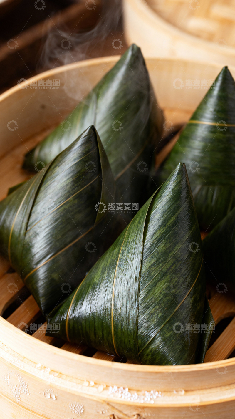 高清大图下载【趣麦麦图】端午节粽子背景_竖屏031