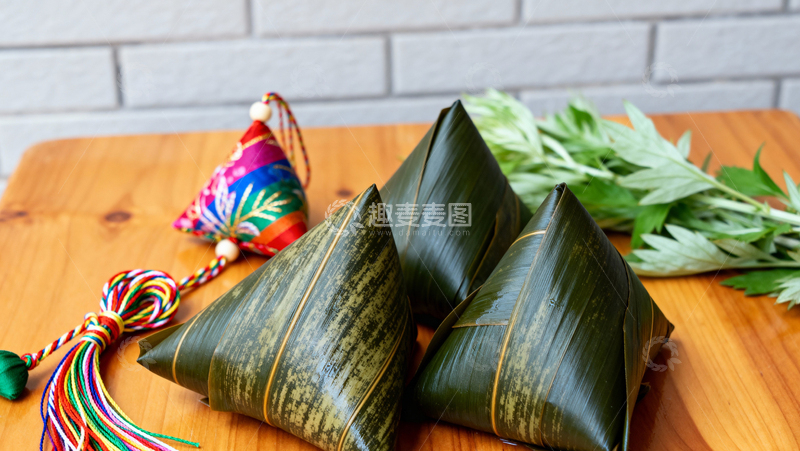 高清大图下载【趣麦麦图】-端午节粽子背景024