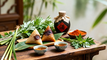 端午节粽子背景032