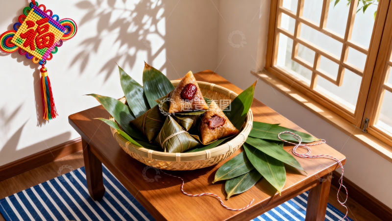 高清大图下载【趣麦麦图】端午节粽子背景064