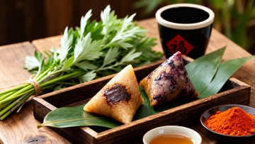 端午节粽子背景045