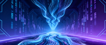 科技风隧道背景_宽屏054