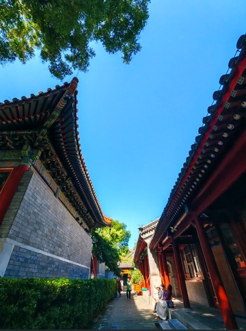 古韵中式建筑街景