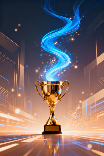 未来感奖杯科技荣耀