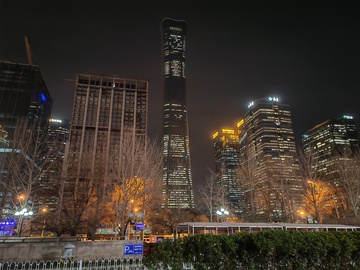 都市夜景高楼大厦