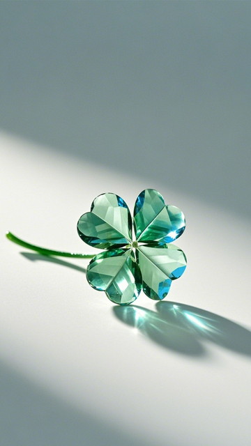 绿晶四叶清新质感3