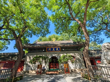 古建风光寺庙入口摄影