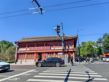 古城街景红色建筑11