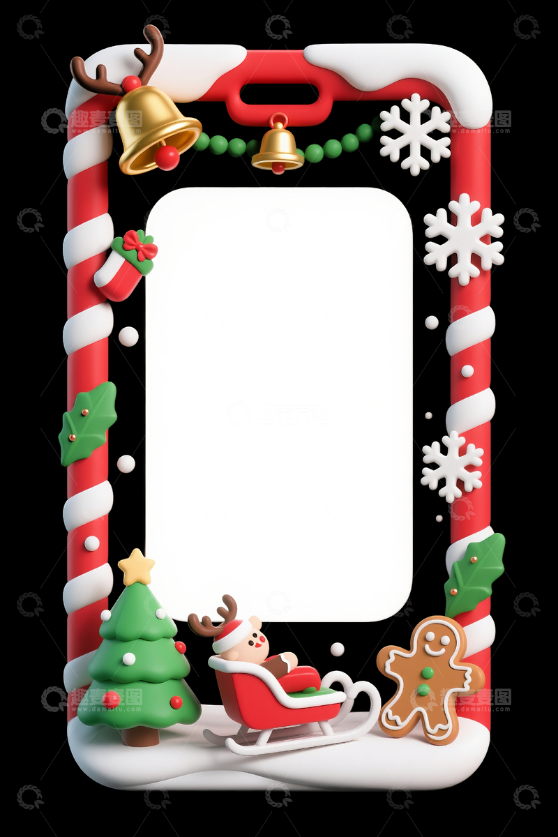 源文件下载【趣麦麦图】圣诞节主题的魔法小铺ui弹窗1