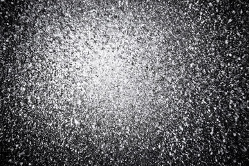 飘落的雪花特写素材