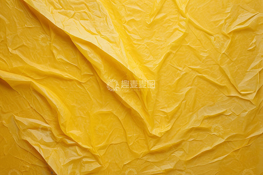 黄色褶皱纹理背景