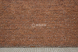 红砖墙面纹理背景