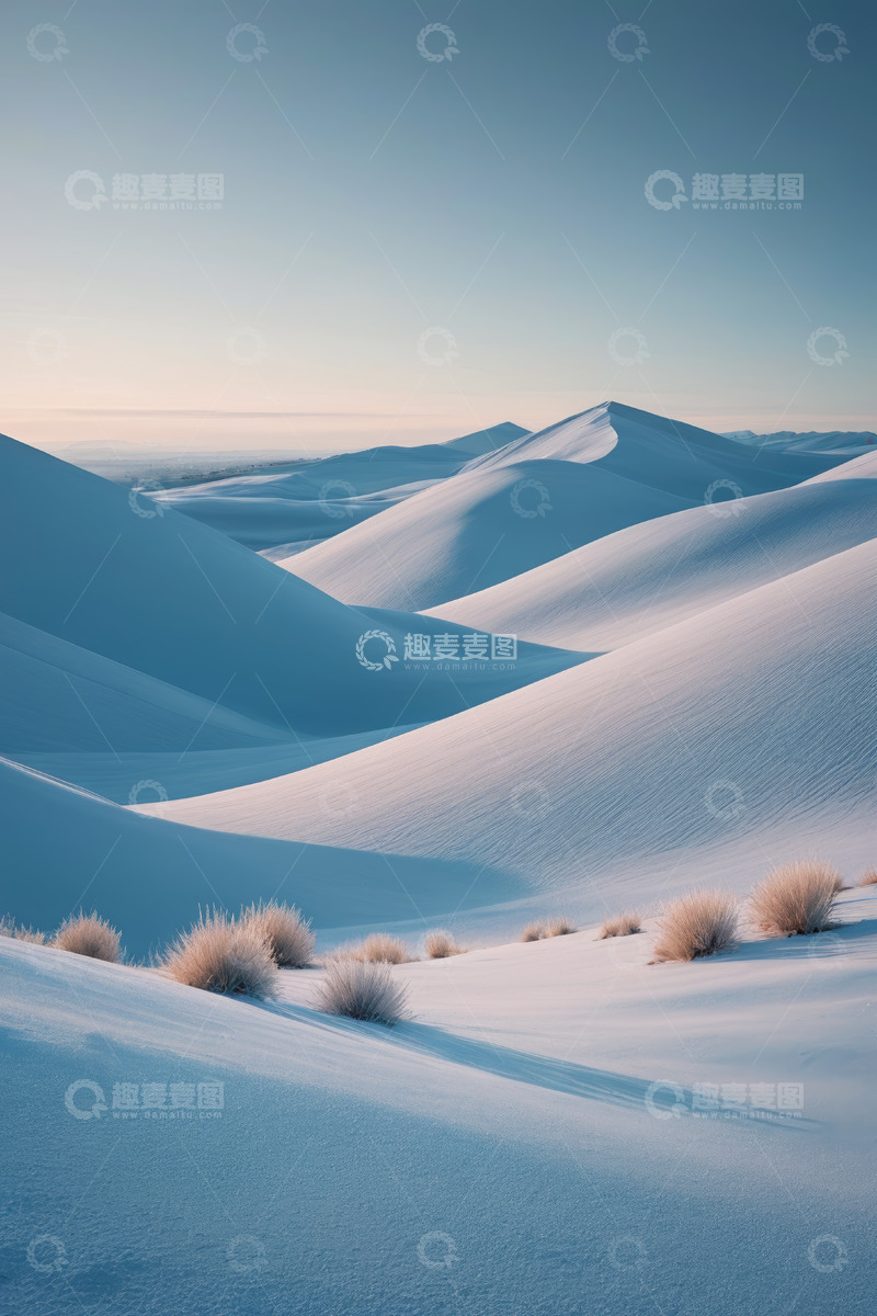 高清大图下载【趣麦麦图】沙漠沙丘自然风光