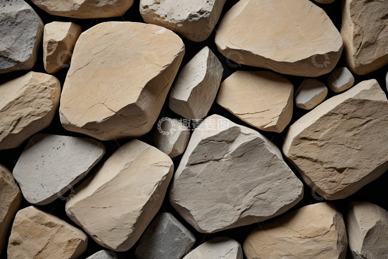 高清大图下载【趣麦麦图】石块堆砌纹理素材