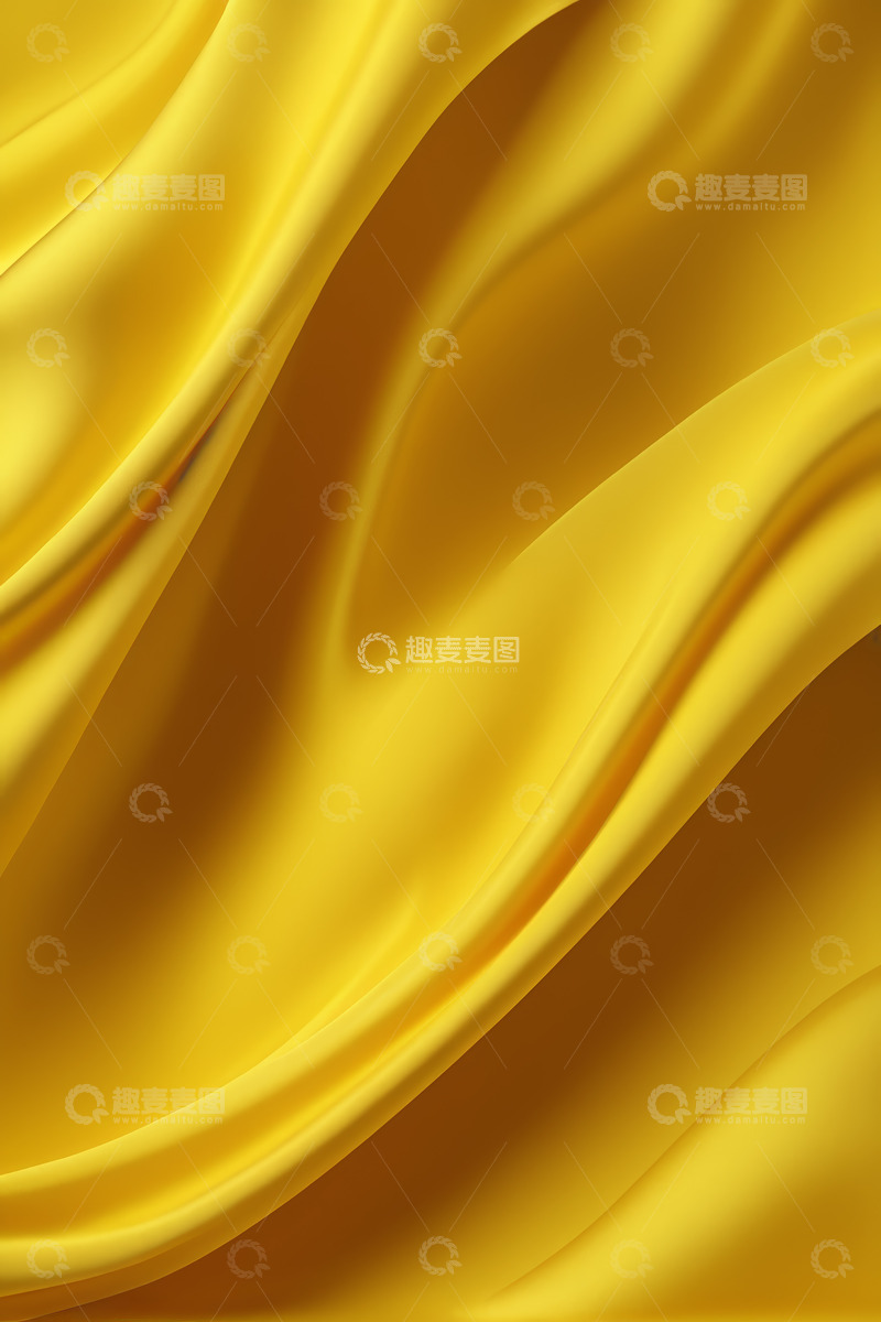 高清大图下载【趣麦麦图】金色丝绸质感背景