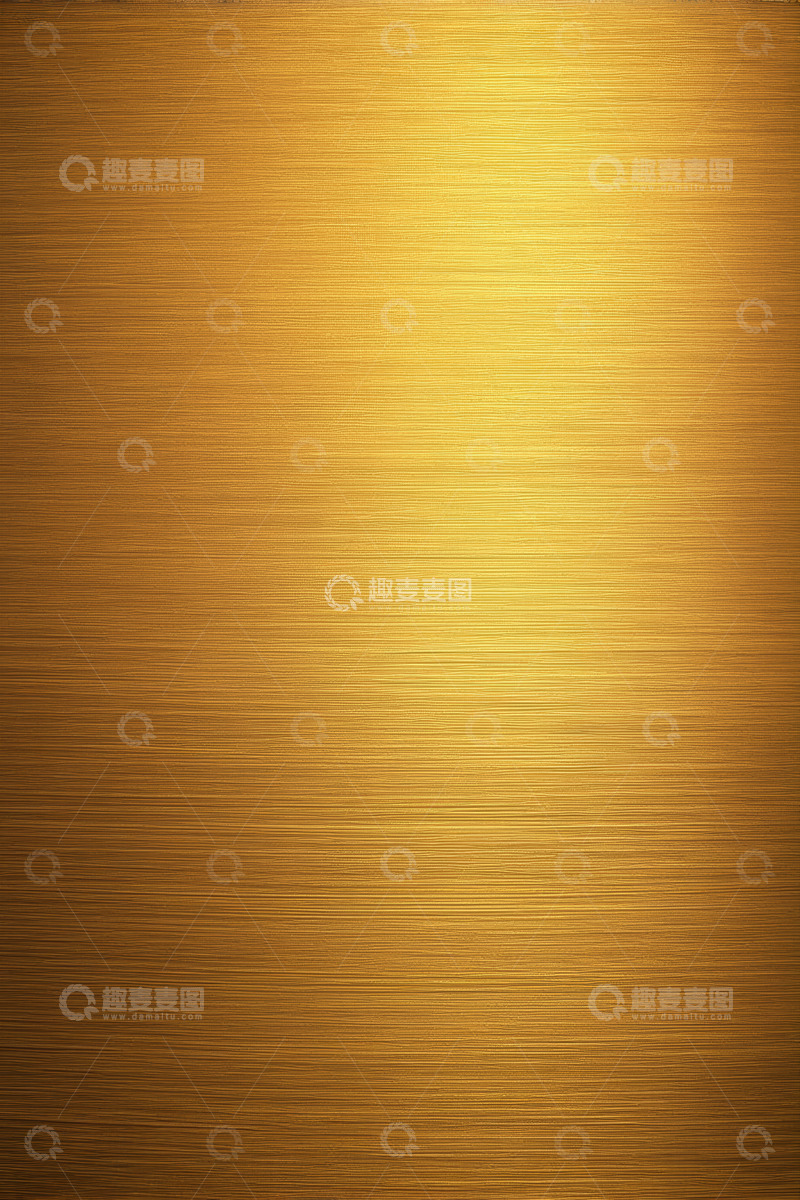 高清大图下载【趣麦麦图】金色金属拉丝纹理背景