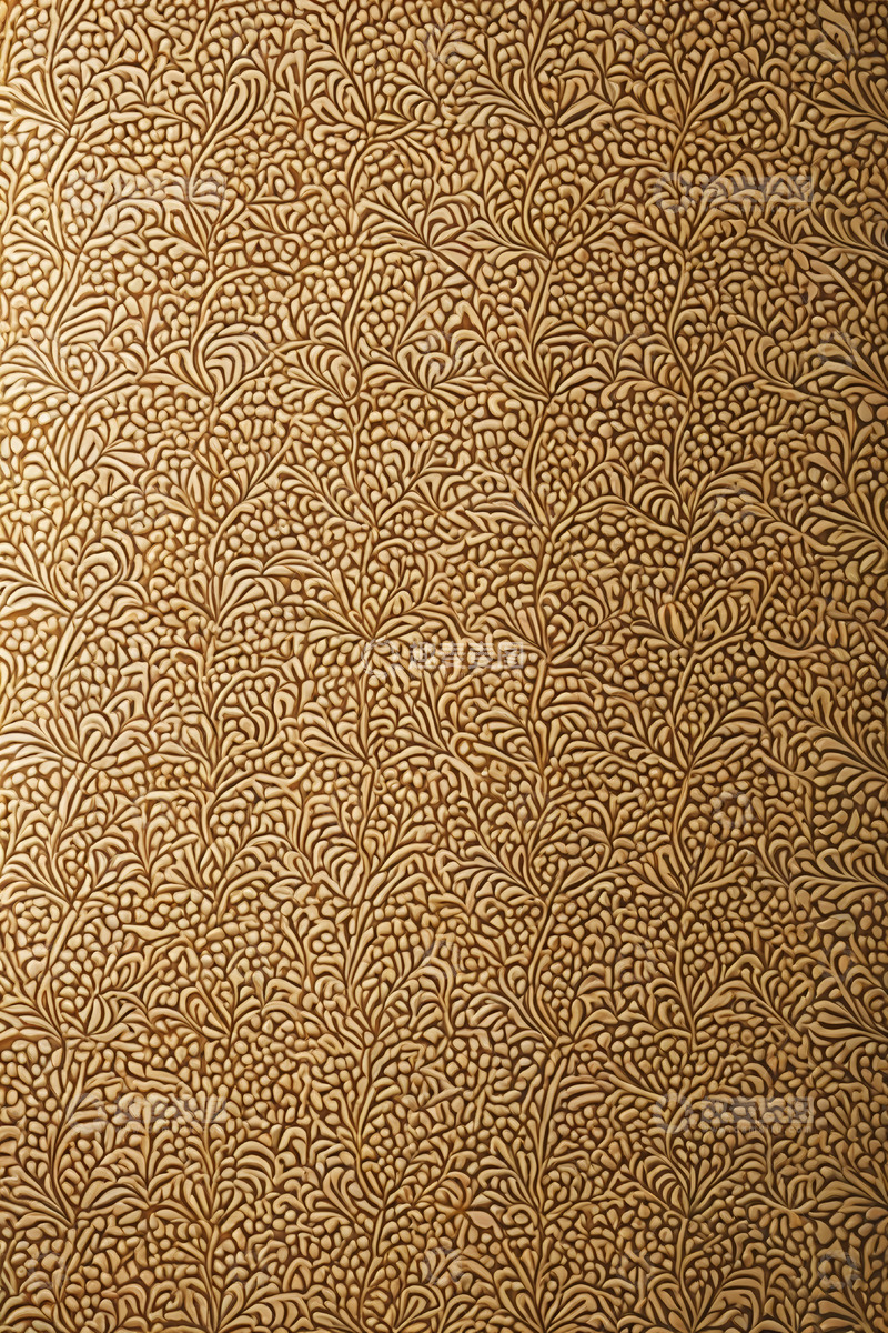 高清大图下载【趣麦麦图】金色植物纹理背景图案