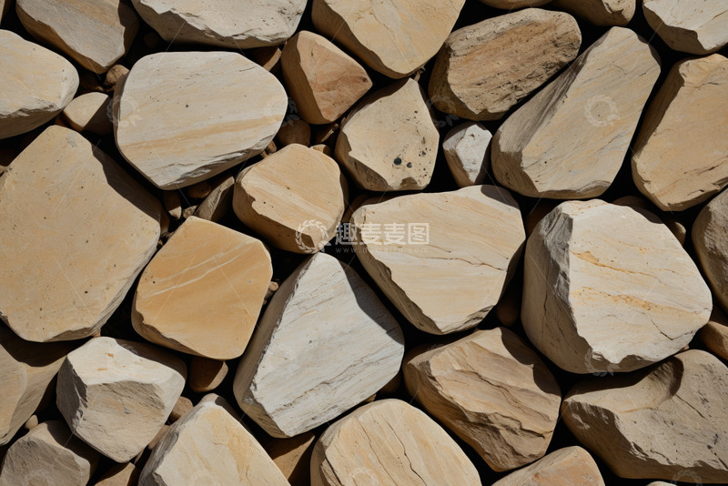 高清大图下载【趣麦麦图】堆叠石块特写素材