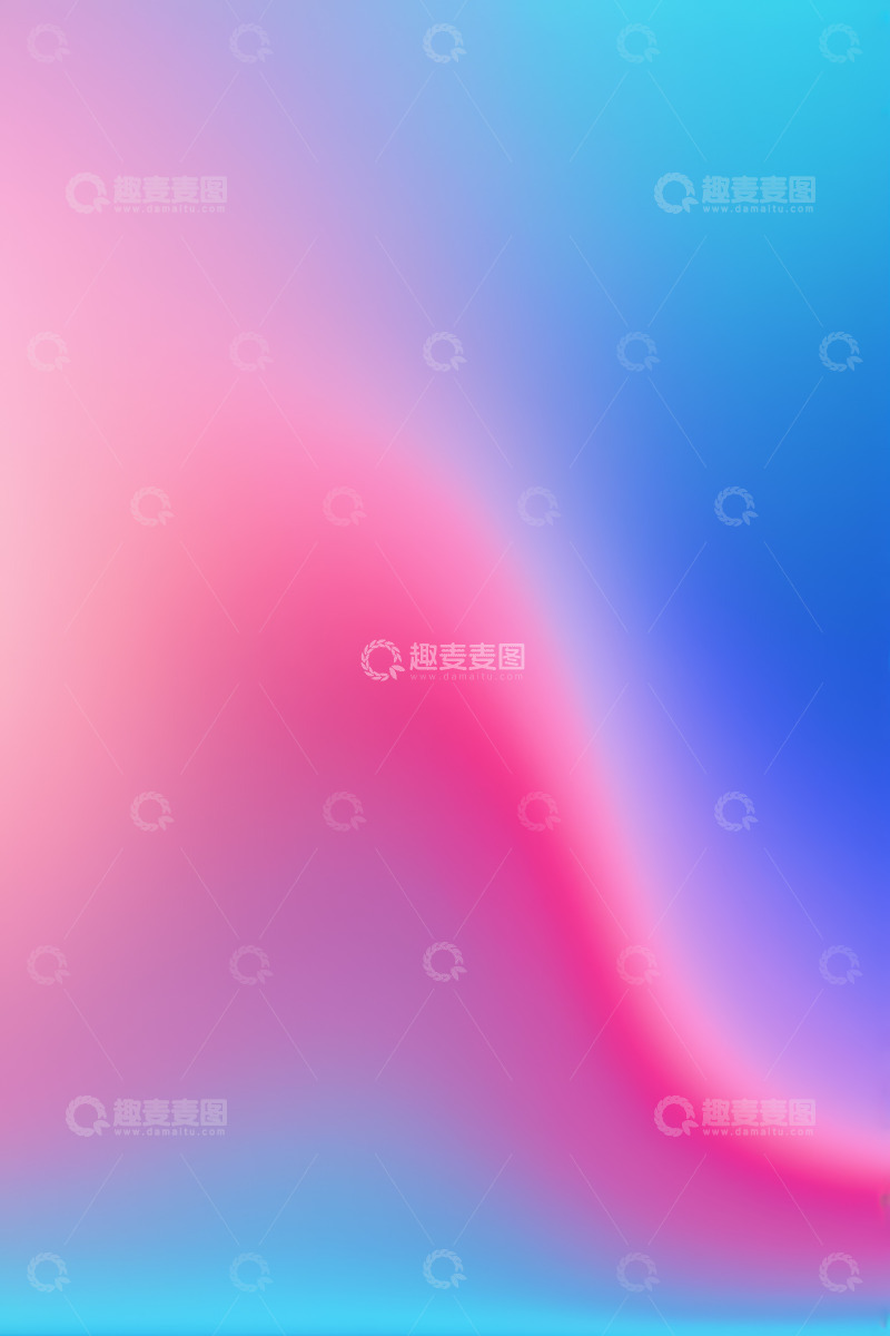 高清大图下载【趣麦麦图】粉蓝渐变抽象背景