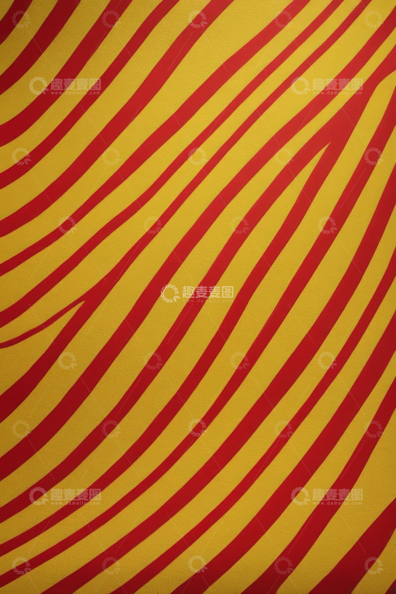 高清大图下载【趣麦麦图】红黄相间条纹背景素材