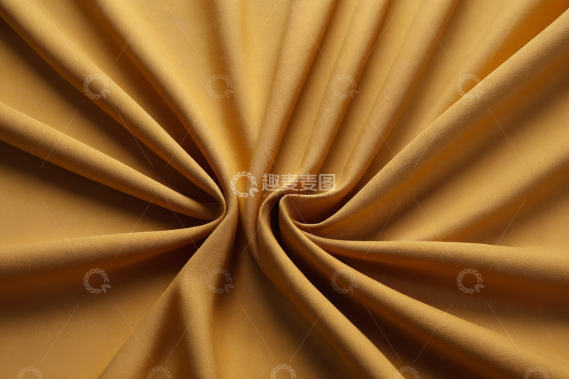 高清大图下载【趣麦麦图】黄色织物纹理特写