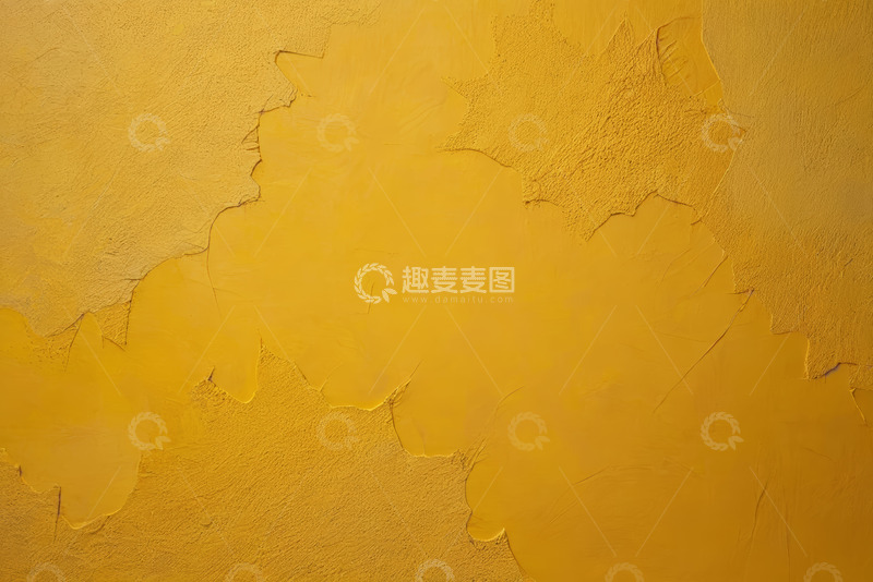 高清大图下载【趣麦麦图】黄色纹理墙面背景