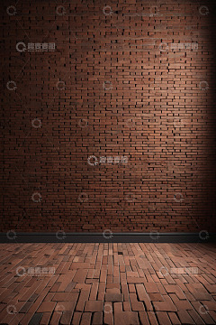 红砖墙面与地面素材