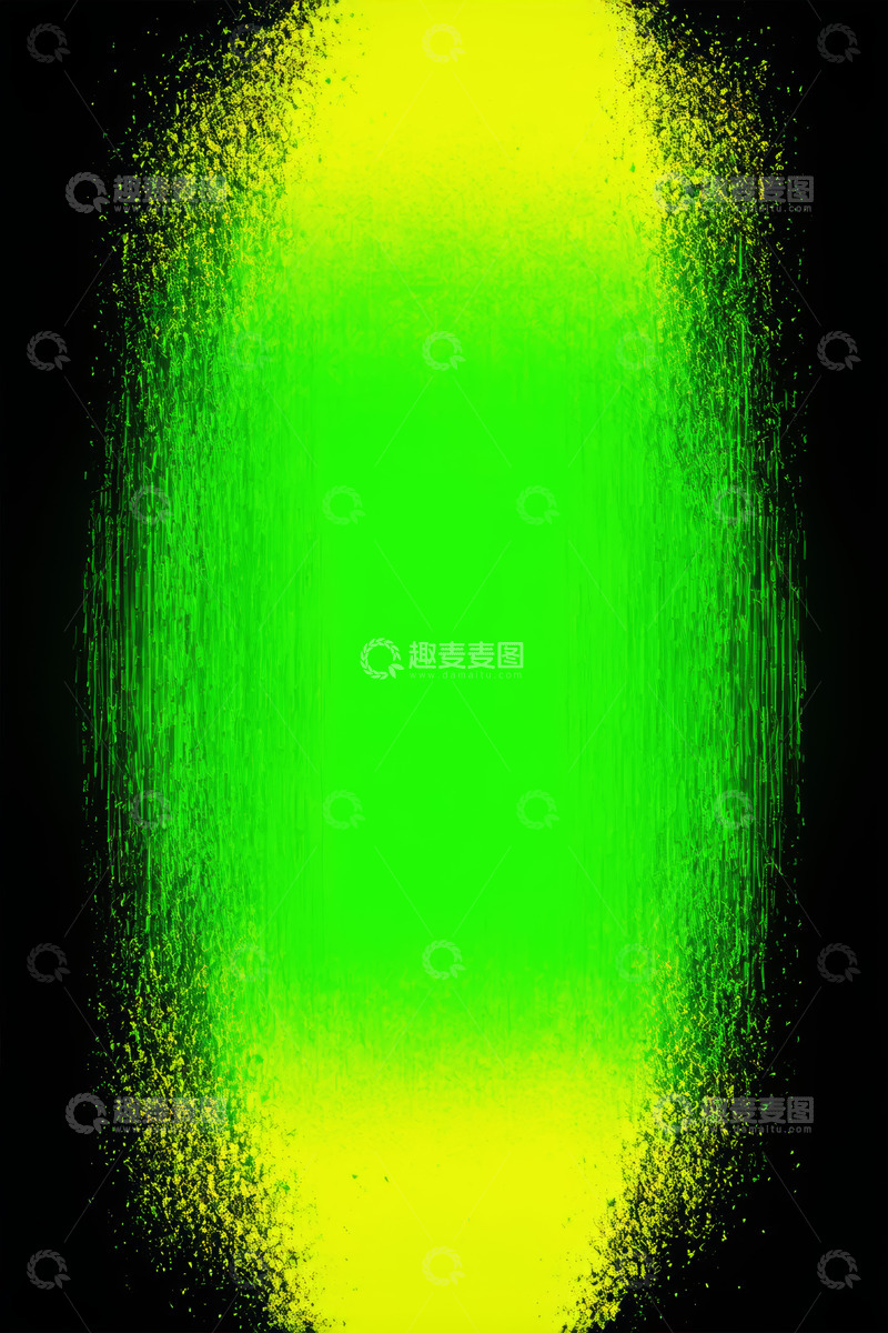 高清大图下载【趣麦麦图】黄绿渐变抽象粒子背景