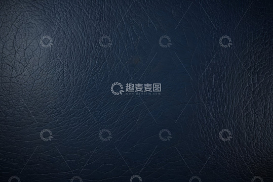 深蓝色皮革纹理背景