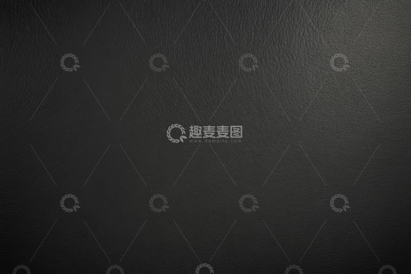 高清大图下载【趣麦麦图】黑色皮革纹理背景