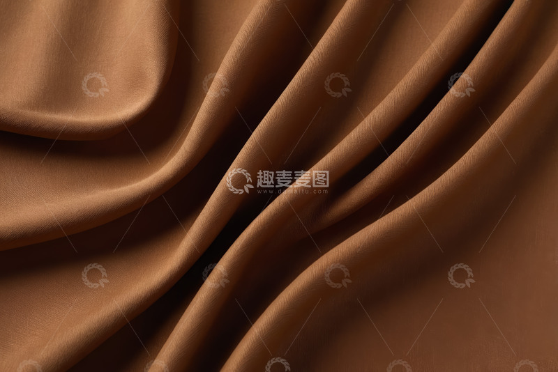 高清大图下载【趣麦麦图】棕色织物纹理特写