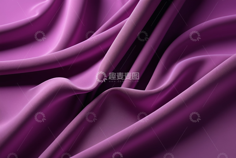 高清大图下载【趣麦麦图】紫色丝绸质感纹理画面