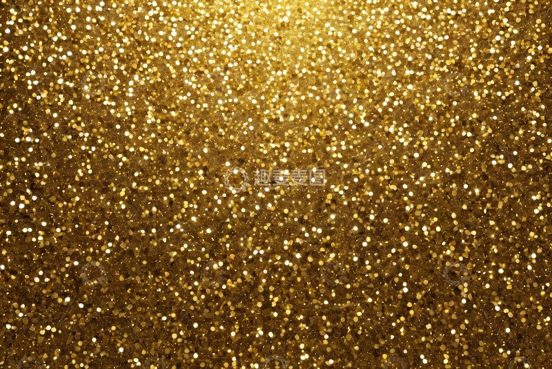 高清大图下载【趣麦麦图】金色闪光背景素材
