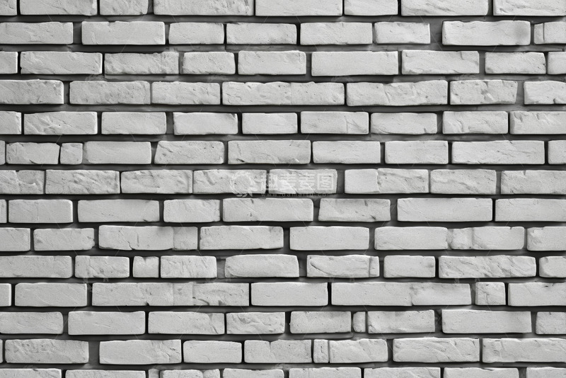 高清大图下载【趣麦麦图】白色砖墙纹理背景