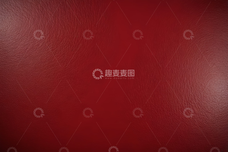 高清大图下载【趣麦麦图】红色皮革纹理背景