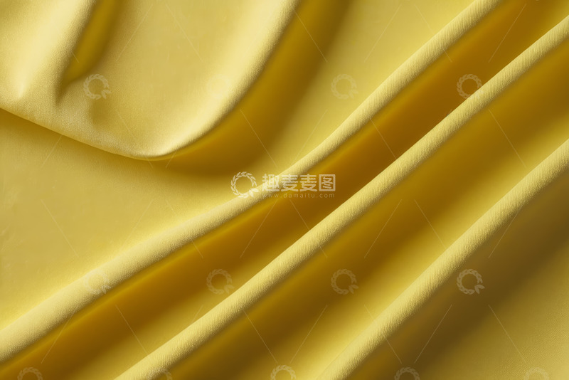 高清大图下载【趣麦麦图】黄色织物纹理特写
