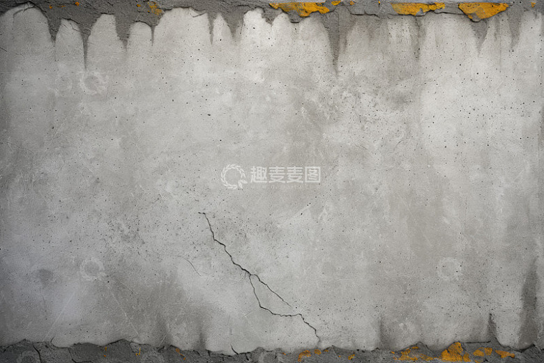 斑驳破裂的水泥墙面