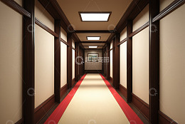 室内走廊过道装饰场景